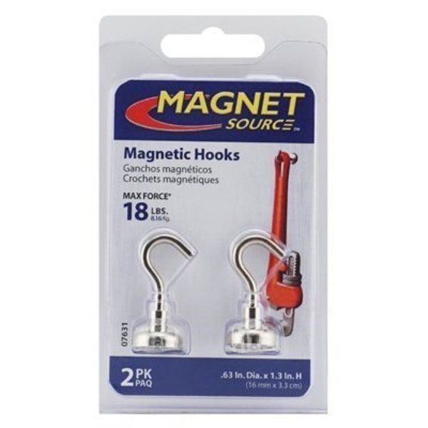 Master Magnetics 2PK 18 Neo Magnet Hook 7631
